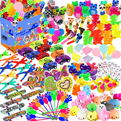 132 Pcs Party Favors Toys for Kids 4-8,Assortment