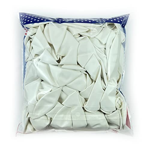 White Balloons,100-pcs,12-Inch Latex Balloons