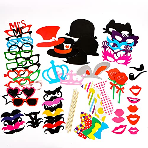 Toy Graduation Photo Booth Props 66 Pieces