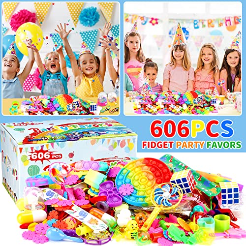 606 PCS Party Favors Bulk for Kids