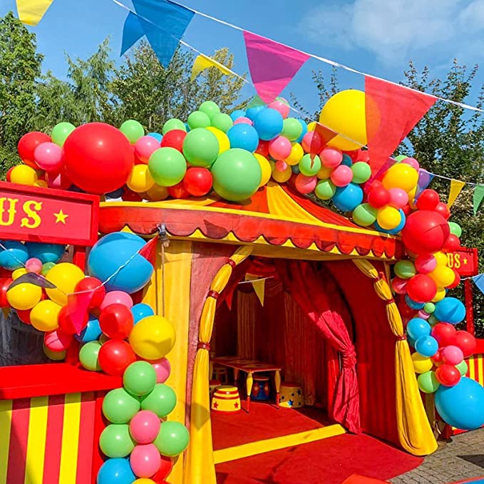 120 Balloons Assorted Color